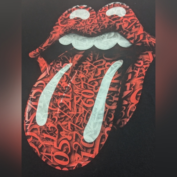 The Rolling Stones Authentic Concert Merch 2015 Zip Code Tour Tee 2XL. - Picture 2 of 7